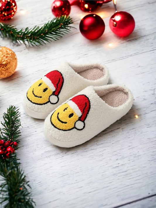 Smile Santa Slippers