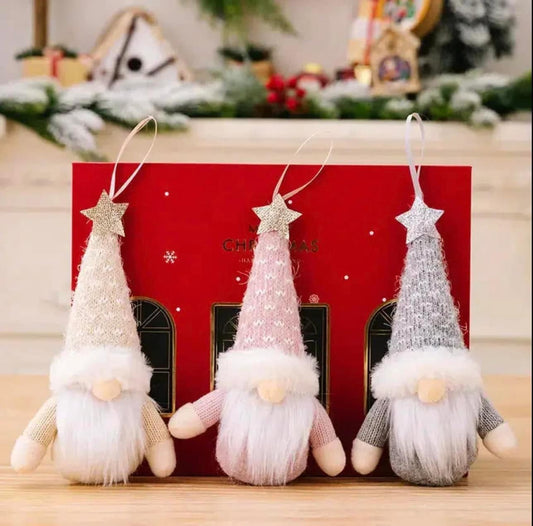 Star Gnome Ornament Set