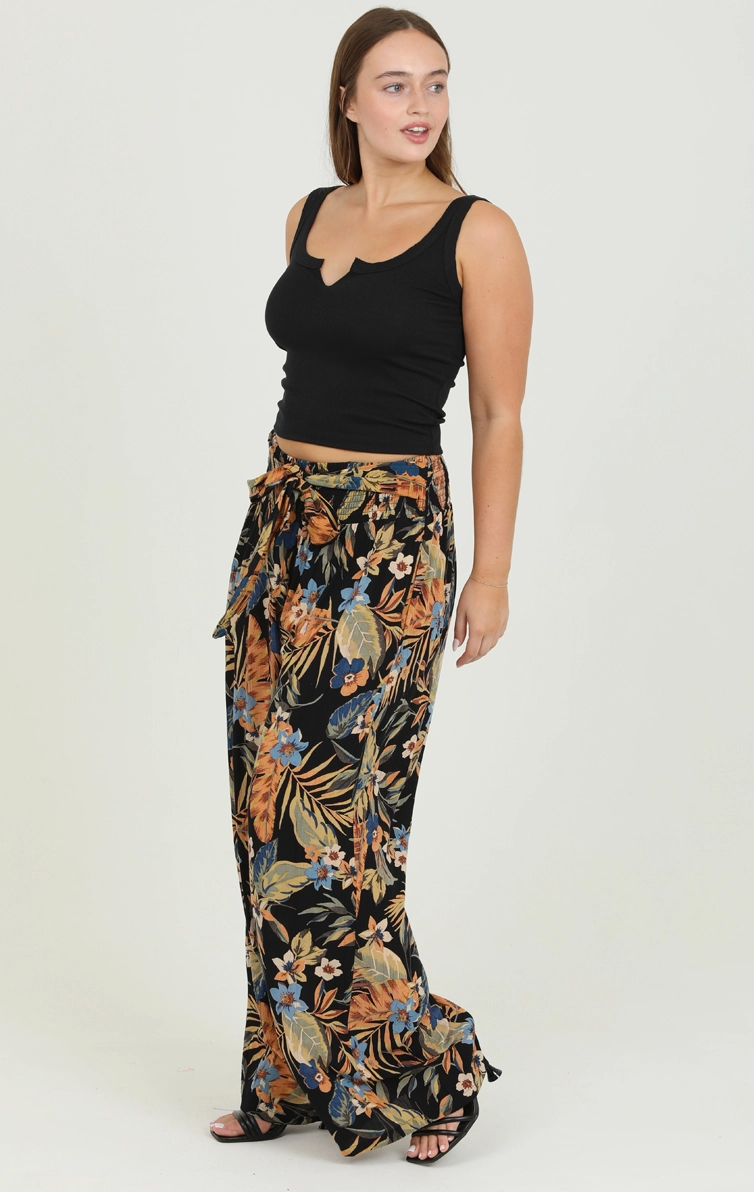 In the Tropics Wide Leg Pants