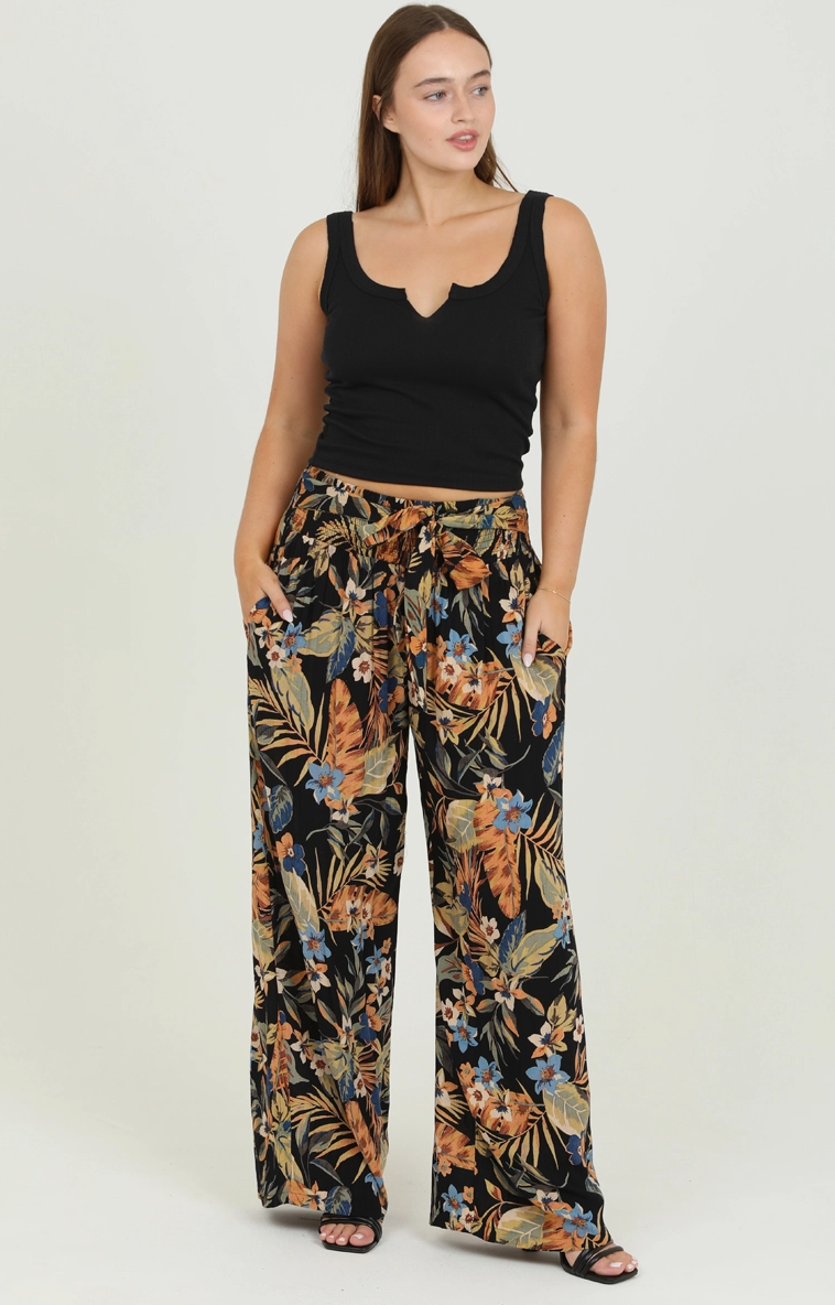 In the Tropics Wide Leg Pants